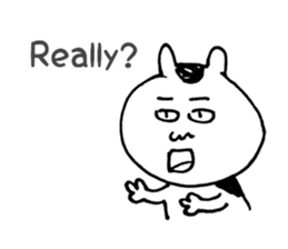 Talkative Chatty Cat sticker #4890153