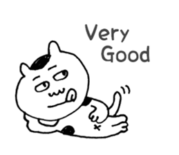 Talkative Chatty Cat sticker #4890155