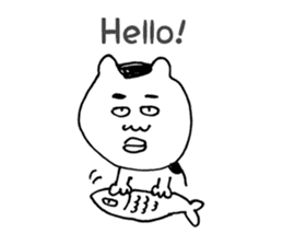 Talkative Chatty Cat sticker #4890157
