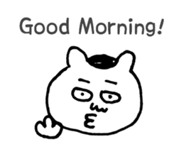 Talkative Chatty Cat sticker #4890158