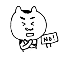 Talkative Chatty Cat sticker #4890169