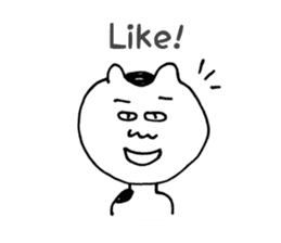 Talkative Chatty Cat sticker #4890179