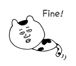 Talkative Chatty Cat sticker #4890181