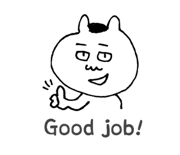 Talkative Chatty Cat sticker #4890185