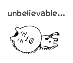 Talkative Chatty Cat sticker #4890190