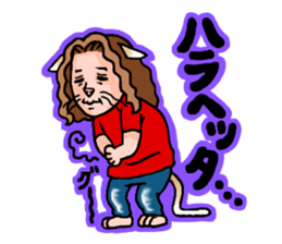 Drumming Cat Bea !! sticker #4890324