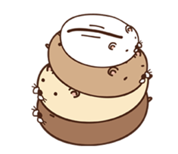 Moon cake sticker #4890580