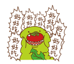 Moon cake sticker #4890587