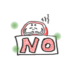 does not fall jun sticker #4891076