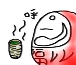 does not fall jun sticker #4891107