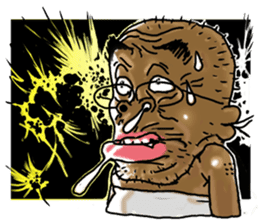 Like a Mononoke (Japanese specter) sticker #4891430