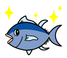 Tuna!! sticker #4891556