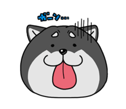 Shiba ball sticker #4891677