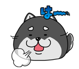 Shiba ball sticker #4891679