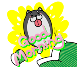 Shiba ball sticker #4891688