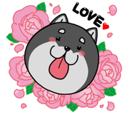 Shiba ball sticker #4891710