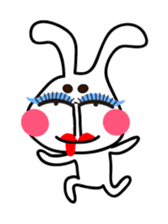 Rabbit people daily sticker #4891880