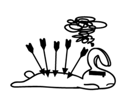 Rabbit people daily sticker #4891886