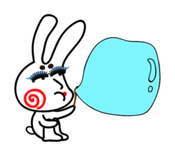 Rabbit people daily sticker #4891890