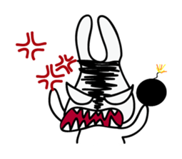 Rabbit people daily sticker #4891894