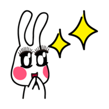 Rabbit people daily sticker #4891898