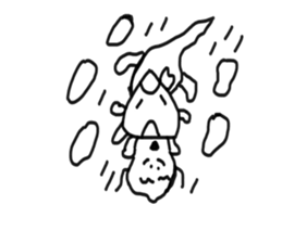 Rice Ball Samurai sticker #4892432