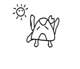 Rice Ball Samurai sticker #4892433