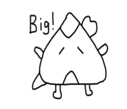 Rice Ball Samurai sticker #4892450