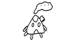 Rice Ball Samurai sticker #4892455