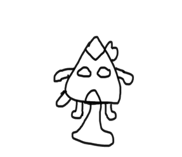 Rice Ball Samurai sticker #4892469