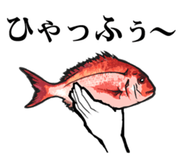 Red sea-bream sticker #4892674
