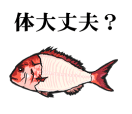 Red sea-bream sticker #4892685