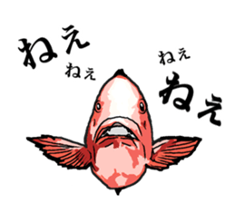 Red sea-bream sticker #4892690