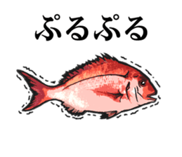 Red sea-bream sticker #4892691