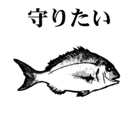 Red sea-bream sticker #4892706