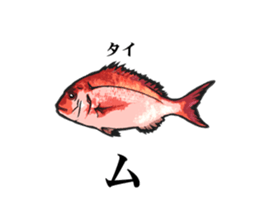Red sea-bream sticker #4892708