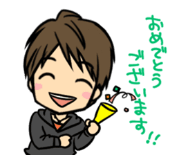 Nobunaga Shimazaki's everyday sticker #4892757