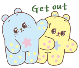 Space Bears sticker #4892840