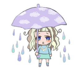 Harajuku Kawaii Girls sticker #4893116