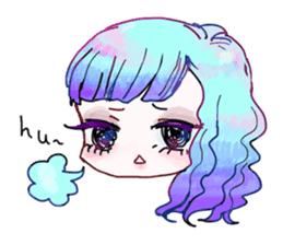 Harajuku Kawaii Girls sticker #4893117