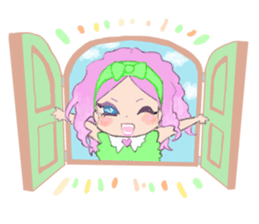 Harajuku Kawaii Girls sticker #4893121