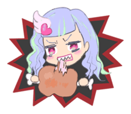 Harajuku Kawaii Girls sticker #4893127