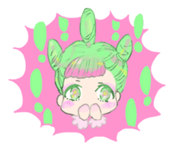 Harajuku Kawaii Girls sticker #4893130