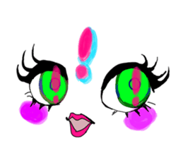 Harajuku Kawaii Girls sticker #4893136