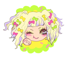 Harajuku Kawaii Girls sticker #4893140