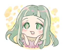 Harajuku Kawaii Girls sticker #4893141