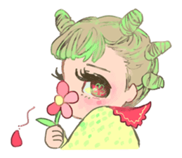 Harajuku Kawaii Girls sticker #4893142