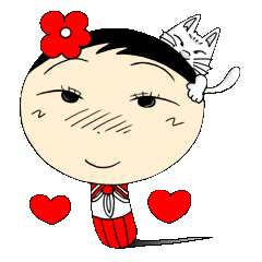 Everyday schoolgirl  7th with Koke-ko