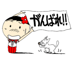 Everyday schoolgirl  7th with Koke-ko sticker #4893314