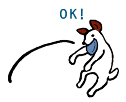 toto of the dog sticker #4893396